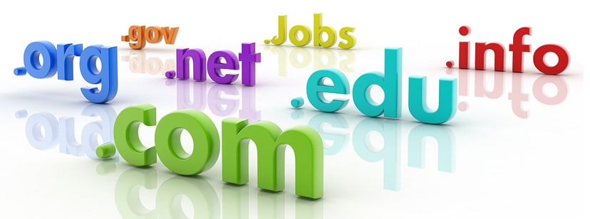 Chọn phần mở rộng tên miền Chọn phần mở rộng tên miền