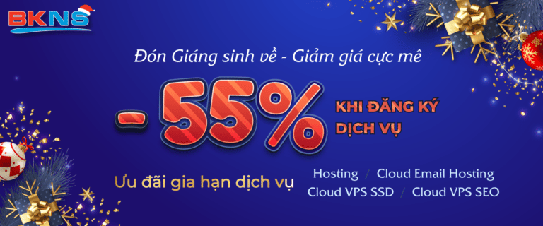 Đón Giáng sinh về – Giảm giá cực mê