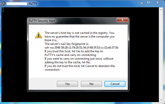 Chọn Yes để tiếp tục cài đặt