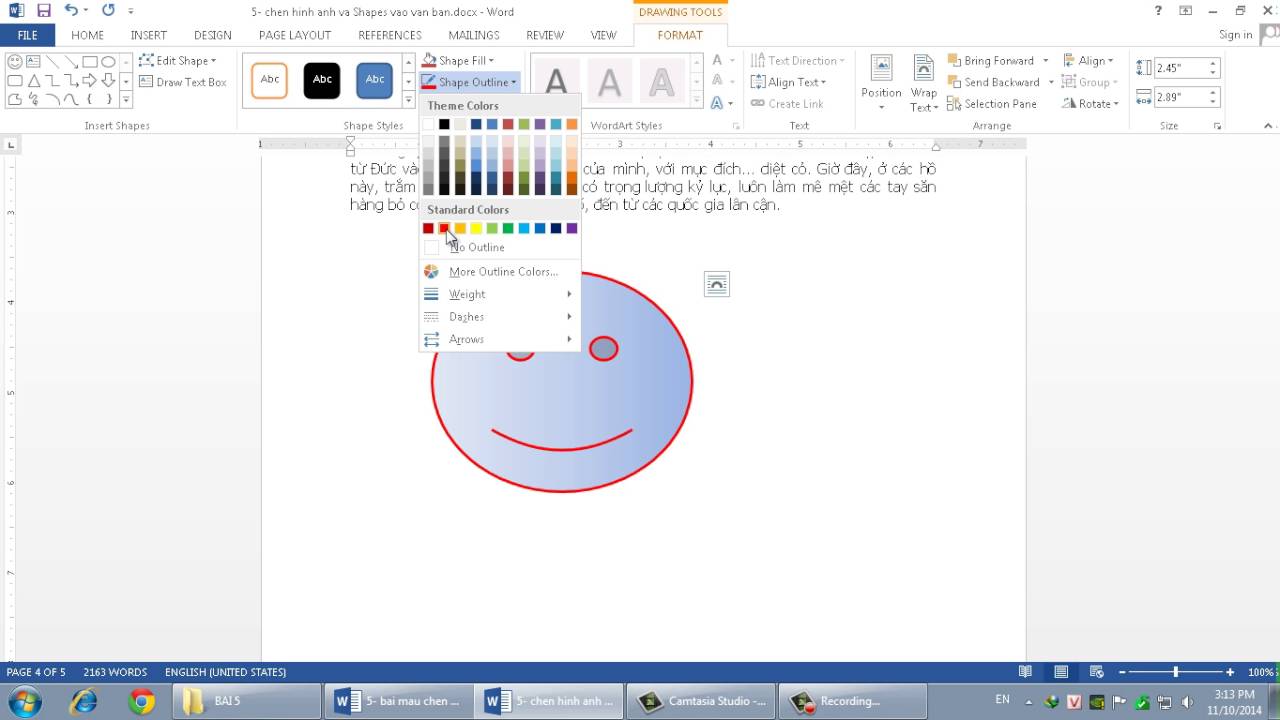 Hướng dẫn cách chèn logo vào word 1