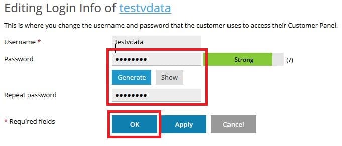 Hướng dẫn reset password cho hosting plesk