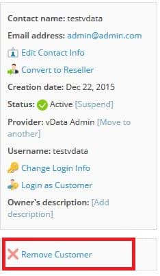 Hướng dẫn xóa hosting trên plesk